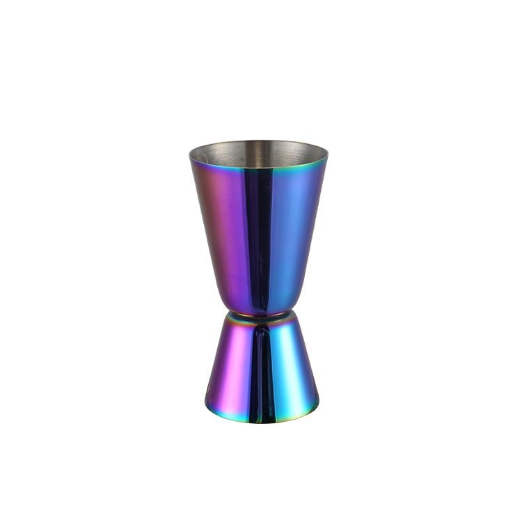 Stainless steel double-headed measuring cup 20/40ml, bar tool, wine measuring device, cocktail glass, cocktail measuring spoon, ounce cup Item Picture