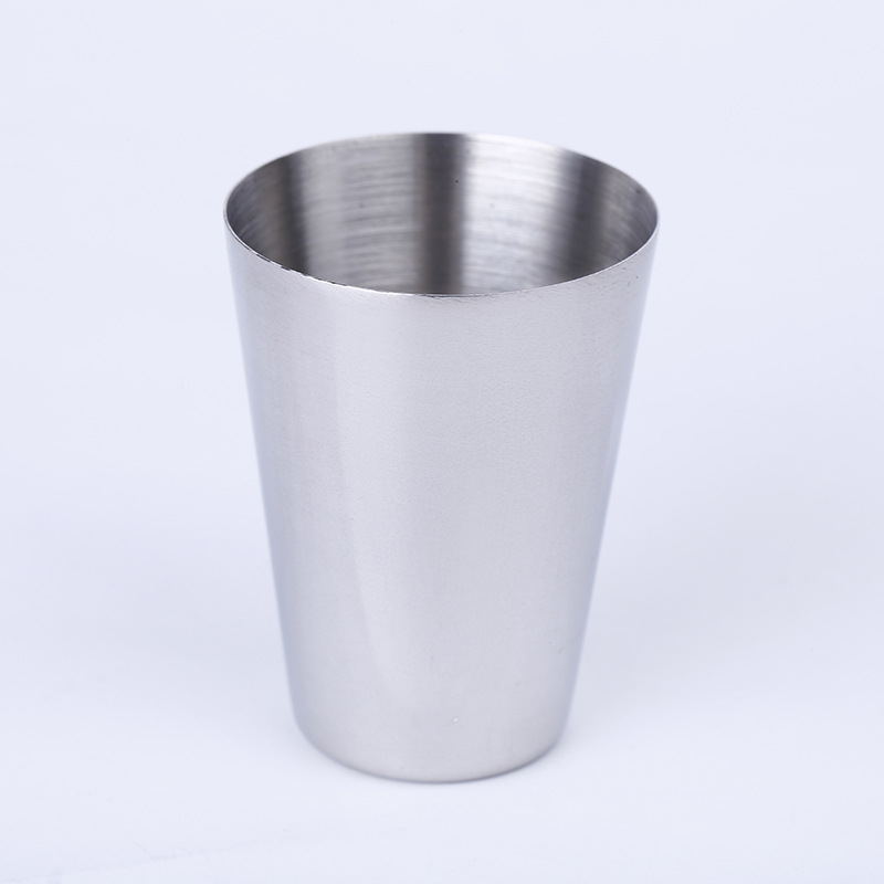 Stainless steel wine glasses, mini beer mugs 40x26x53, outdoor portable spirits cups, sample printing details Picture