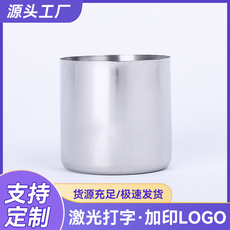 Stainless steel wine mini beer mugs 45x45x45, spirits cups, outdoor portable, custom-made based on samples from the manufacturer full figure