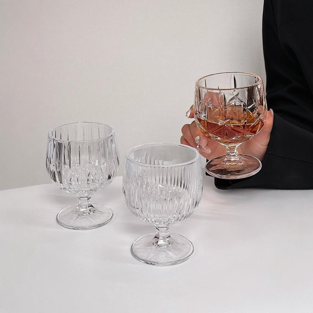 Glass whisky glasses, dwarf wine glasses, light luxury brandy beer glasses, wine glasses, red wine glass glasses Application Scenario