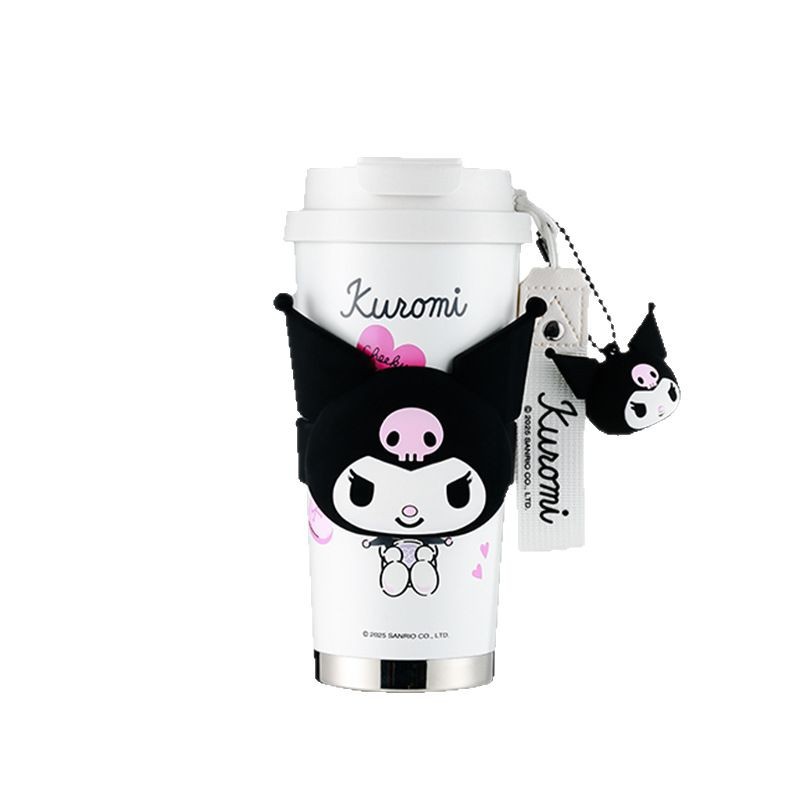 Authentic HelloKitty insulated cup, new coffee cup, high appearance level birthday gift Sanrio straw water cup Item Picture