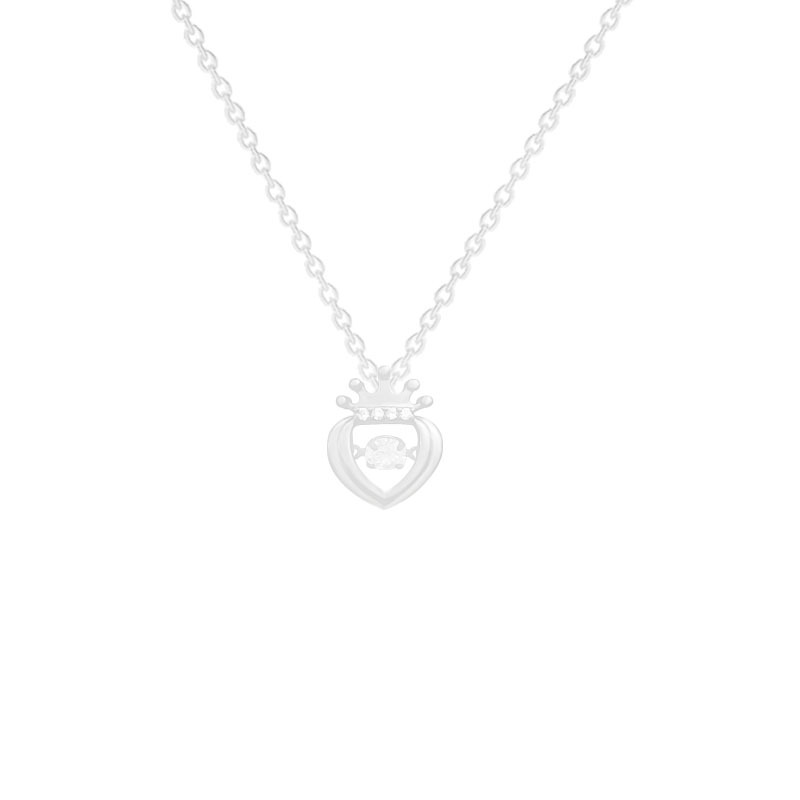 Fashionable commuting necklace, women's heart-shaped pendant, niche design, Instagram collarbone chain, Internet celebrity, simple and elegant, best-selling accessory Item Picture