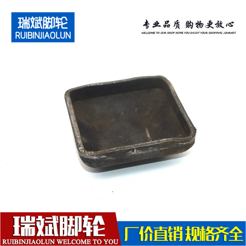 Stacking foot corner bowl cap head, iron box bottom foot shelf, 40 square tube stacking frame, stamping hardware base foot bowl undefined