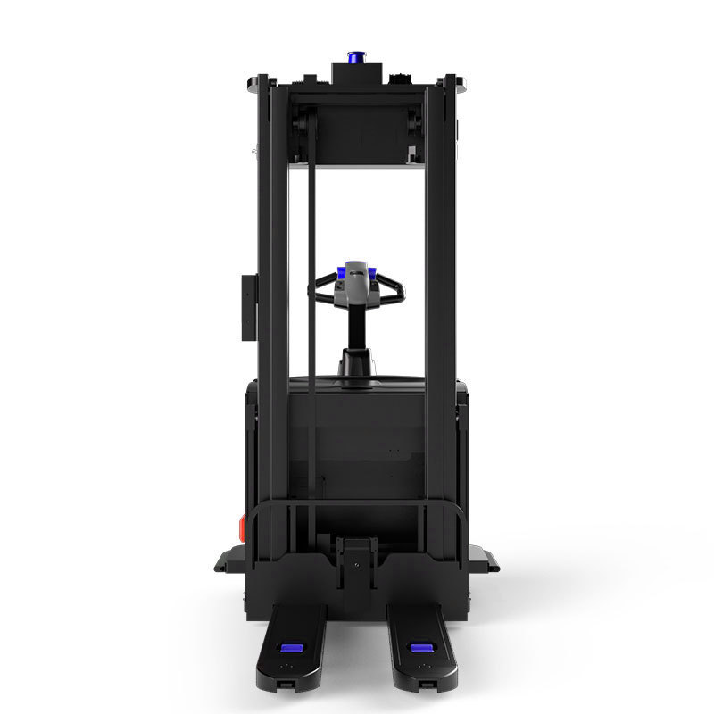 Fully automatic warehousing and logistics pallet handling, unmanned forklift, intelligent handling and palletizing, heavy-duty stacking robot AGV Application Scenario