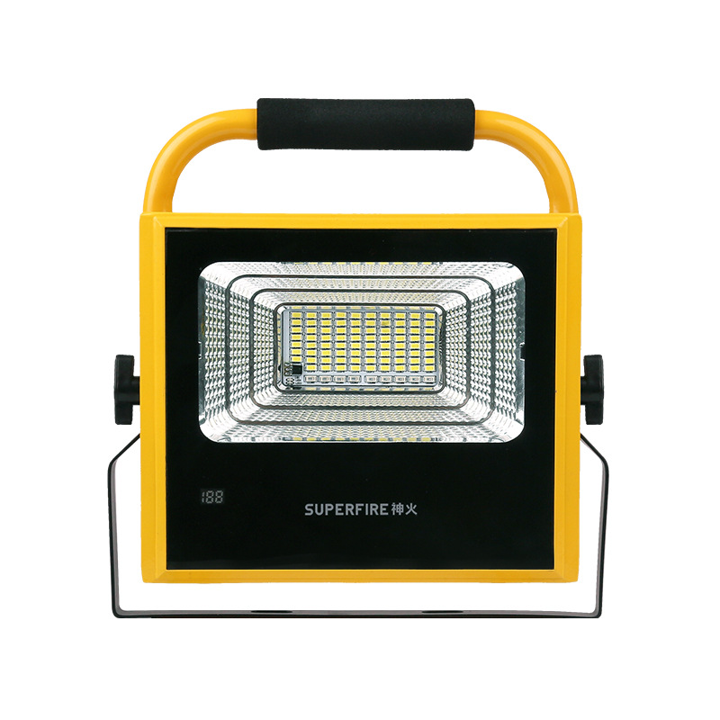 Shenhuo Mobile waterproof rechargeable floodlight, construction site searchlight, outdoor portable engineering emergency lighting searchlight wholesale Application Scenario