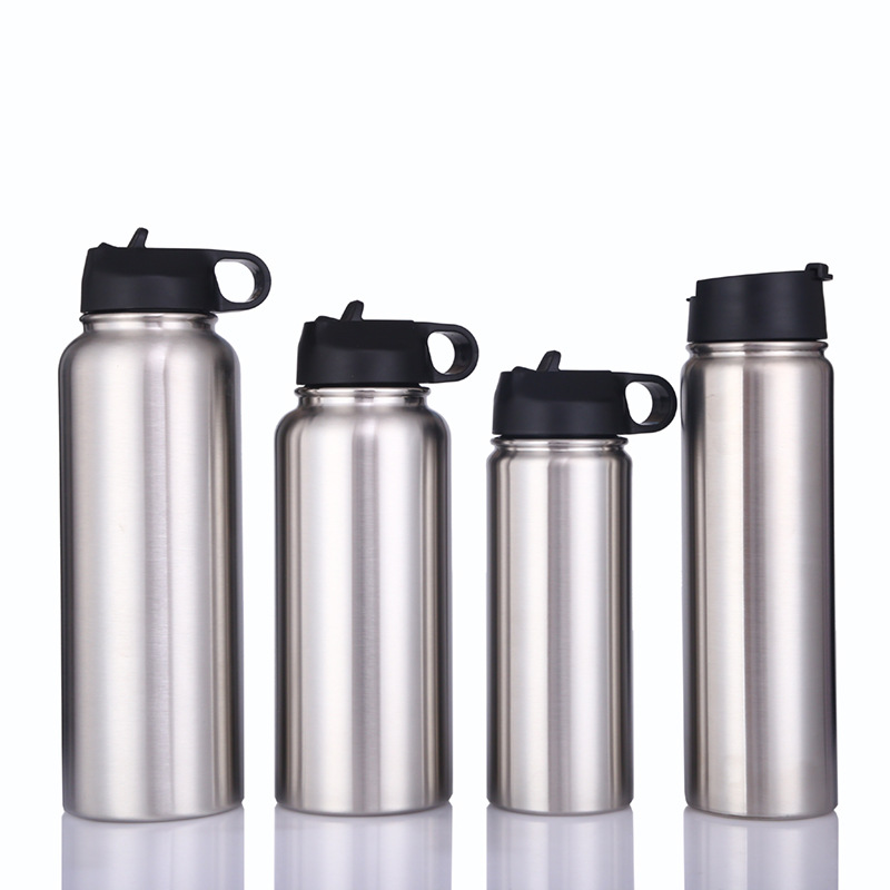 Portable outdoor hand-held space kettle, double-layer vacuum insulated cup, stainless steel sports water kettle, large-capacity car kettle Specification drawing
