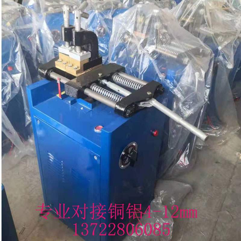 Pneumatic butt welding machine, automatic spot welding machine for steel bars, iron wires, circles, square tubes, rods and flat iron, threaded steel flash joint machine undefined