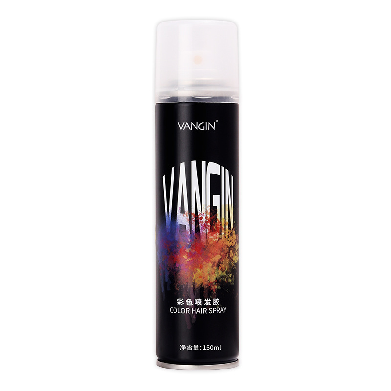 VANGIN disposable spray hair dye wholesale hair dye cream can wash off multiple colors of straight hair from the stock manufacturer Item Picture