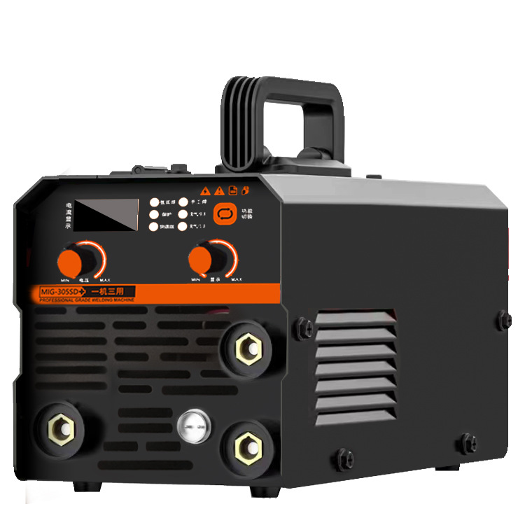 The multi-functional gas shielded two-in-one welding machine MIG-305 is a portable argon arc welding three-in-one gas shielded welding machine Item Picture