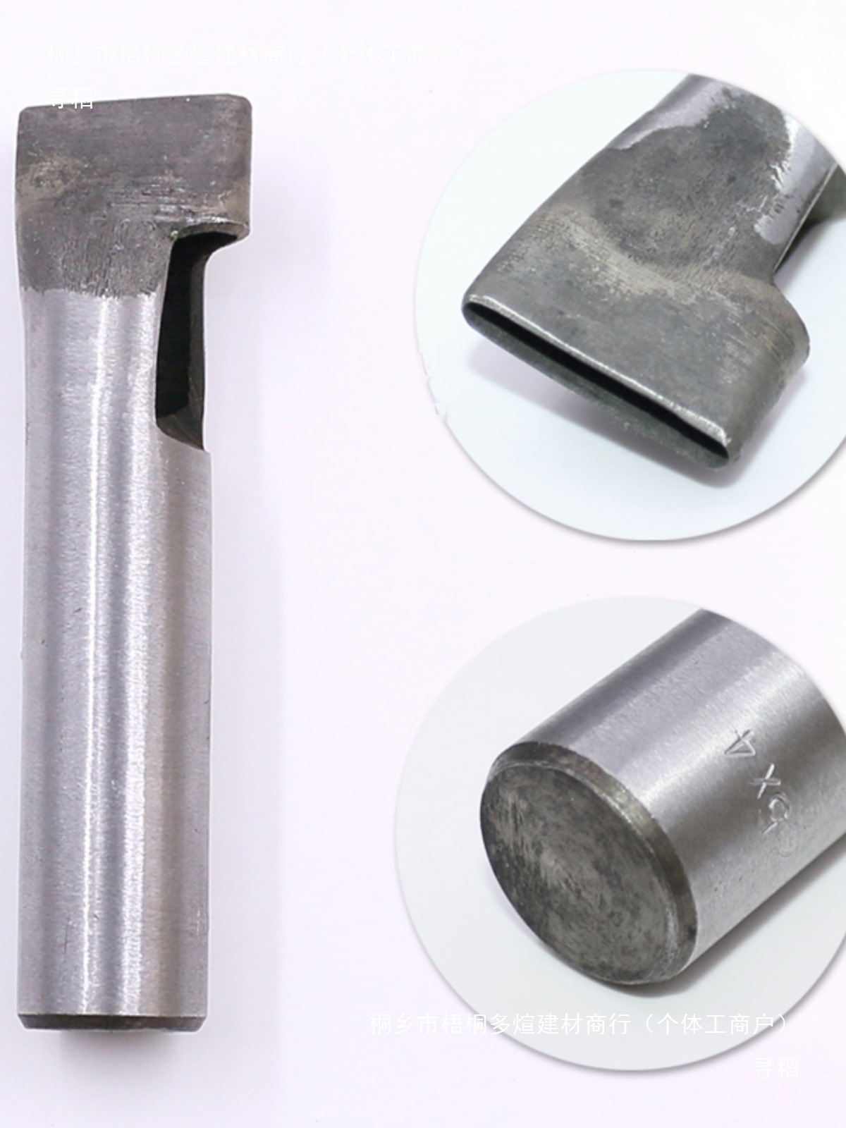 Handcrafted leather belt punching machine, 6mm wide flat punching with rounded corners, straight punching, narrow square punching for belt and watch straps details Picture