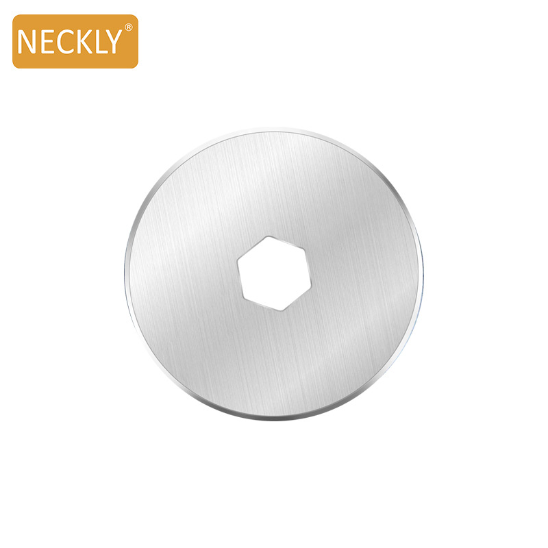 Cross-border supply source round knife, mini small blade, cutting knife, manual straight paper cutting blade SKS7, sharp and durable blade Application Scenario