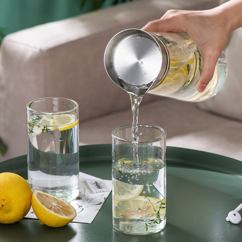 High borosilicate Danish kettle, household glass kettle, large-capacity boiling kettle, cooling kettle set, tea kettle, juice tying kettle Application Scenario