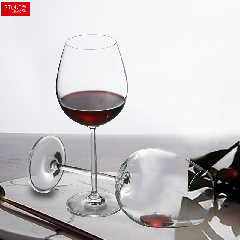 Wholesale of large Burgundy round-bellied red wine glasses, luxurious and creative high-end glass large-bellied grape goblets for home use Application Scenario