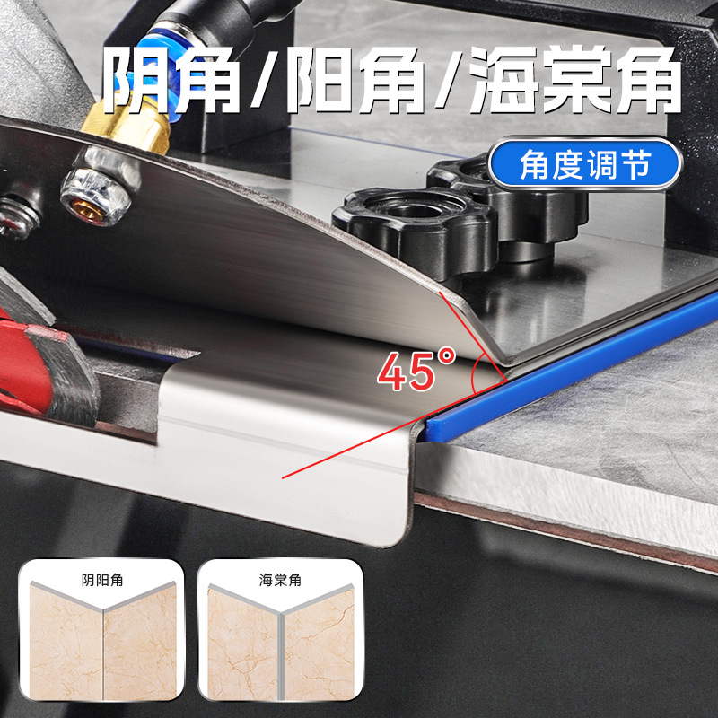 Cross-border Angle grinder, tile chamfering machine, portable 45-degree chamfering tool, a portable chamfering tool specially designed for masons Application Scenario