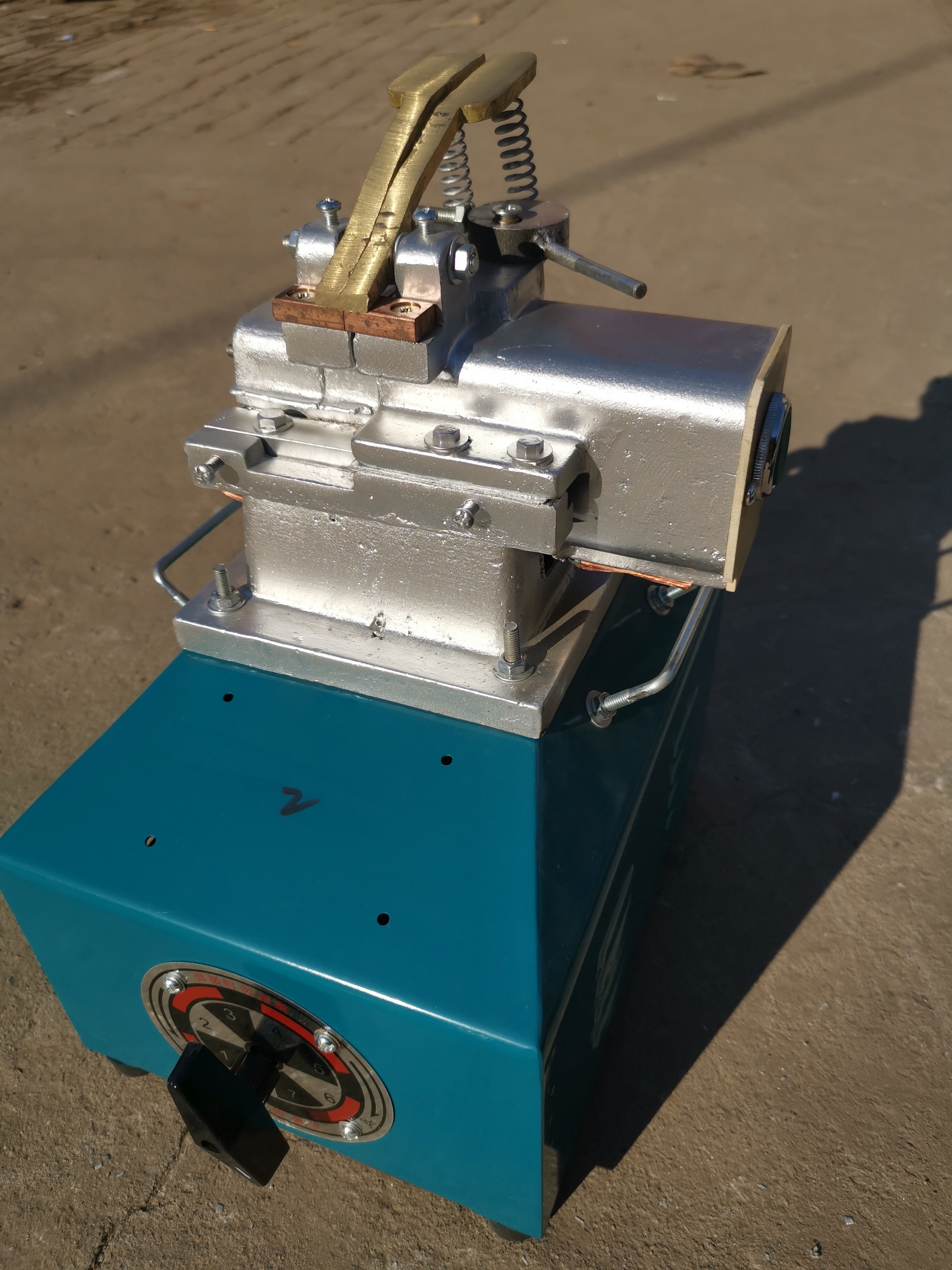 j8 butt welding machine un Mini 2 Steel Bar copper-iron Metal Stainless Steel Small spot welding machine Aluminum-iron wire top spot welding g3 undefined