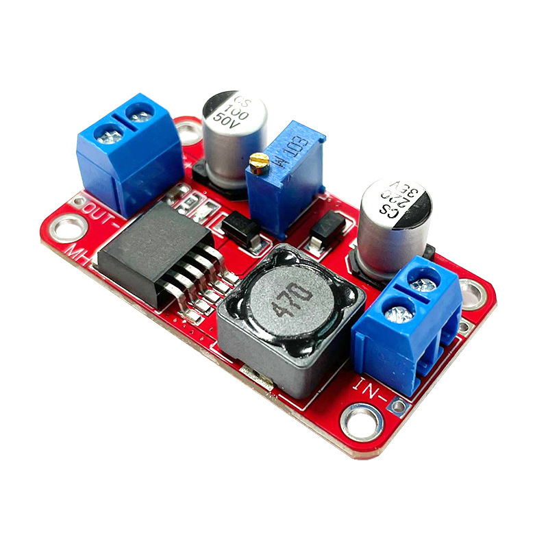 XL6019DC-DC adjustable boost power module with 5A current and high power, an upgraded version of XL6009 LM2577 Specification drawing
