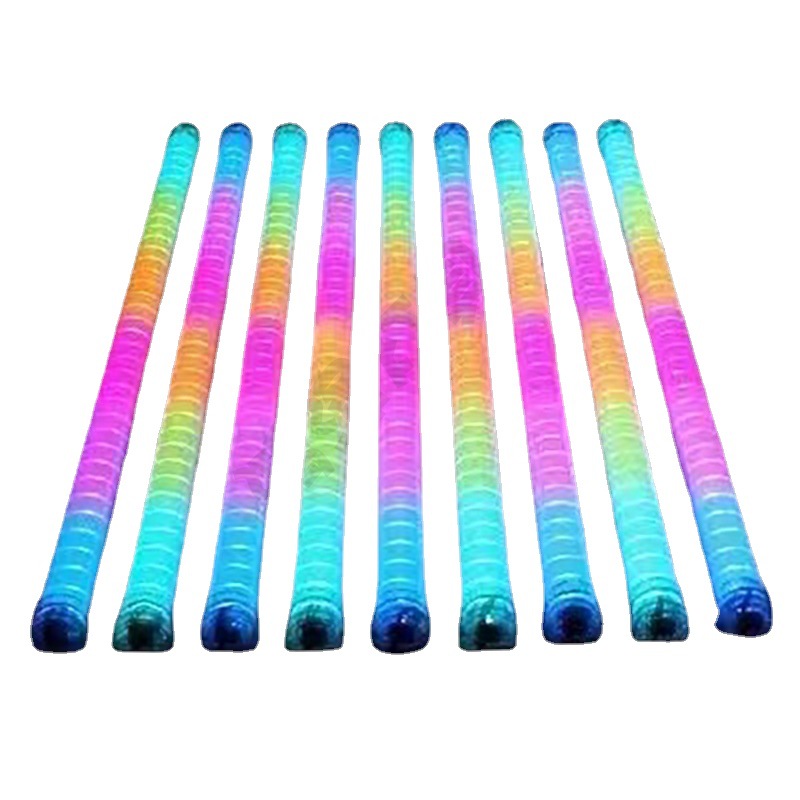 led digital tube guardrail, pipeline strip light, seven-color outdoor waterproof advertising sign, storefront running light, neon light tube Item Picture