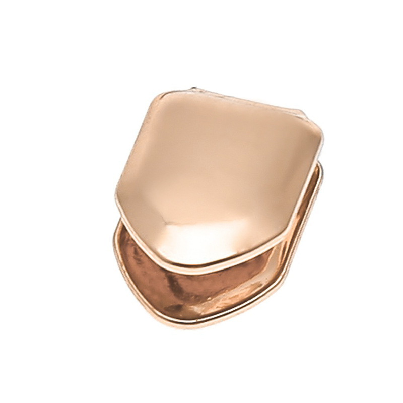 temu's cross-border best-selling European and American hip-hop bestseller, teethgrillz hip-hop single teeth gold-plated Specification drawing