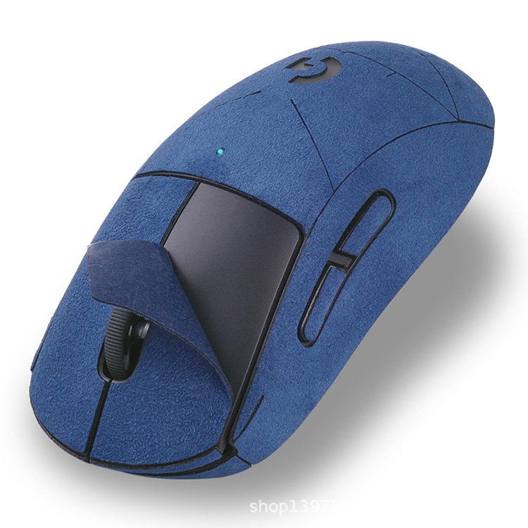 Logitech GPW1, 2nd, 3rd and 4th generation mouse anti-slip stickers, side suft fur stickers, palm buttons, all covered by Dog King Item Picture