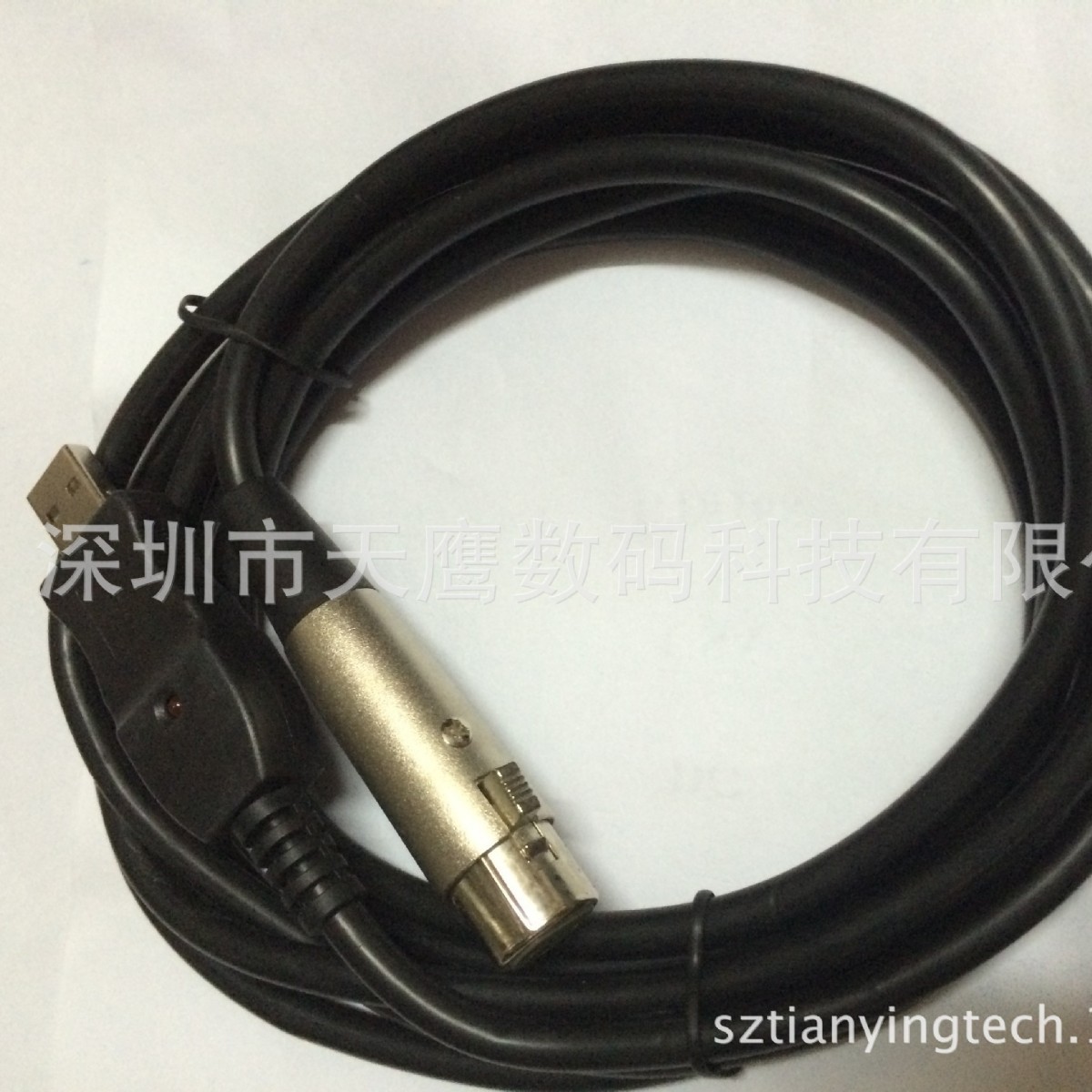 USB MIC CABLE Microphone cable, computer USB to XLR microphone connection cable, USB electric guitar cable Application Scenario