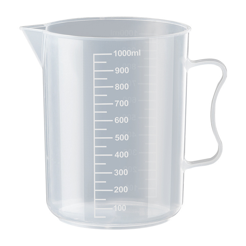 1000-5000ml thickened measuring cup, a special tool for milk tea shops, food-grade household plastic measuring cup for commercial use Item Picture