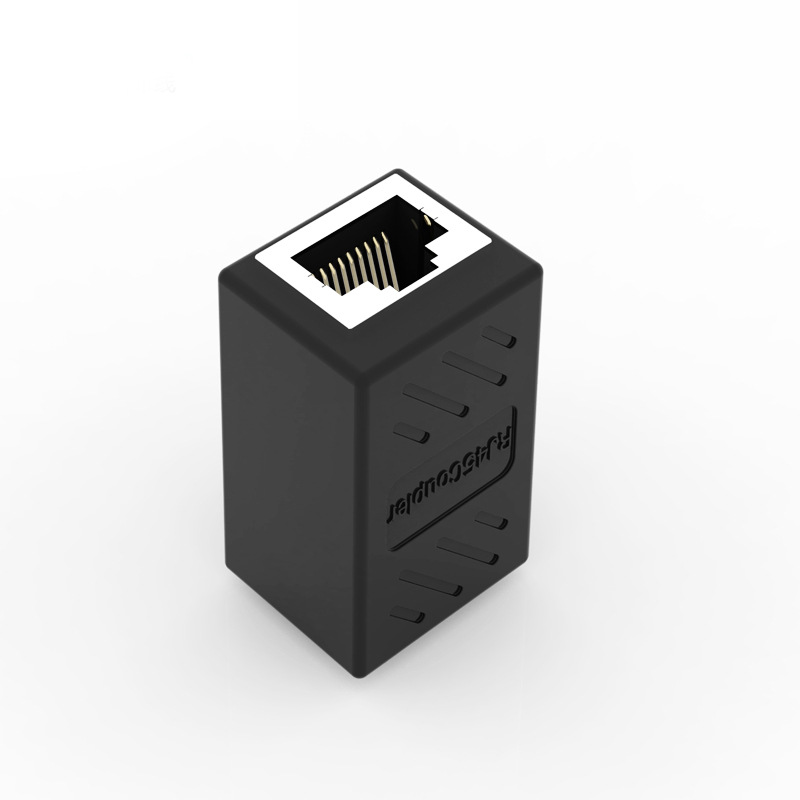 Manufacturer's RJ45 network cable connector for network dual-way head 8P8C shielded straight-through head network cable extender Specification drawing