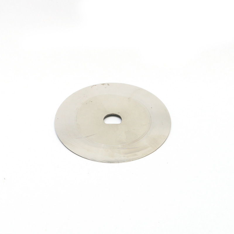 The manufacturer supplies a single set of 45mm circular blade rotary cutting linear wheels Specification drawing
