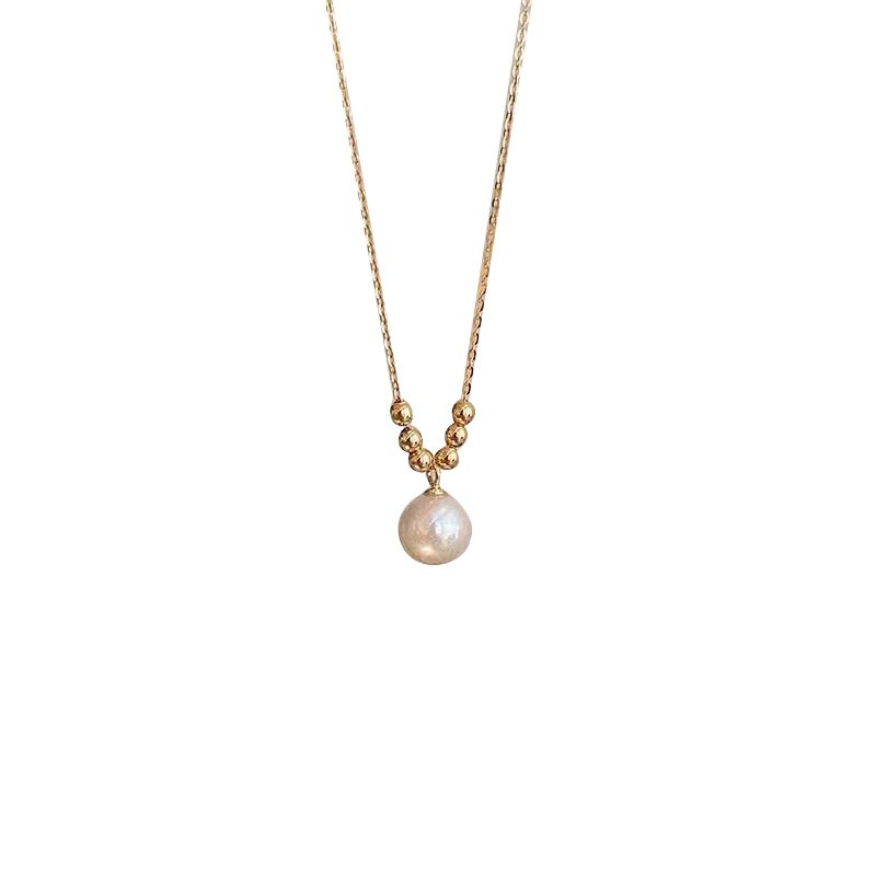 Retro necklace, women's collarbone chain, ins niche design, fairy-like charm, versatile for daily commuting, forest-like freshness Item Picture