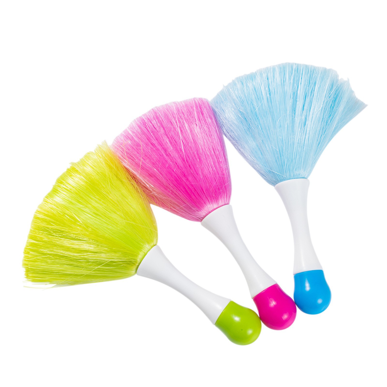 New keyboard brush, gap brush, electrostatic adsorption dust collector, dual-color handle, PP filament dust cleaning brush, gap brush, dust removal Item Picture