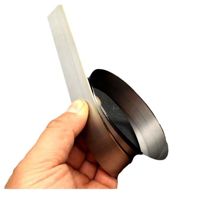 Stainless steel ultra-thin long blade, single and double edge knife, peeler knife, food cutter, sponge knife, cutting knife, grid knife Item Picture