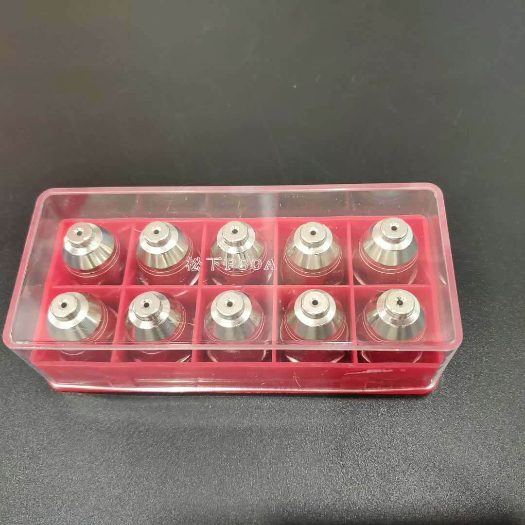 In-stock plasma cutting gun accessories LGK100/120A electrode nozzle Hafnium wire thickened nozzle Plasma cutting nozzle details Picture