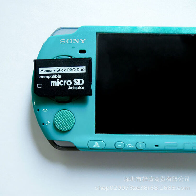 Suitable for SONY game console PSP memory stick, TF to MS card holder, MicroSD to MS memory card details Picture