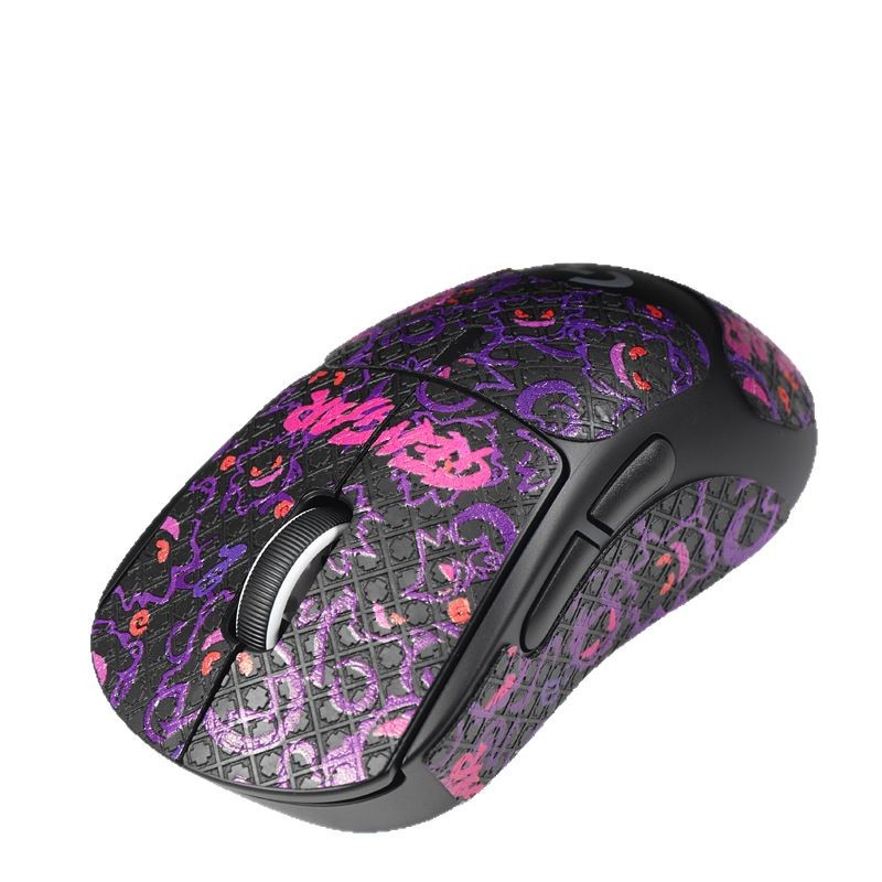 This is suitable for Logitech GPW4 generation Hawk-Eye mouse anti-slip stickers and Dog Poop King 4 generation special anti-sweat printed sticker protective film Item Picture