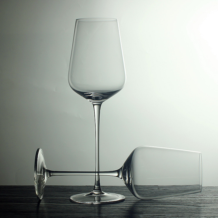 Hand-blown crystal wine glass set, tall Bordeaux wine glass, handcrafted wine glass, can be printed with logo Item Picture