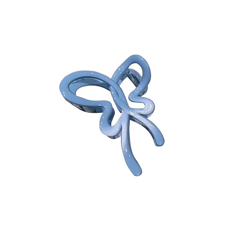 2025 New dopamine gradient hairpin, stylish and girlish, with a super large shark clip at the back of the head Item Picture