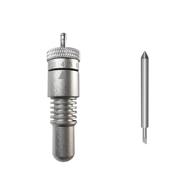 tuoli film cutting machine knife needle consumables, intelligent film cutting machine box set knife head and knife seat accessories, suitable for 168/568 models undefined