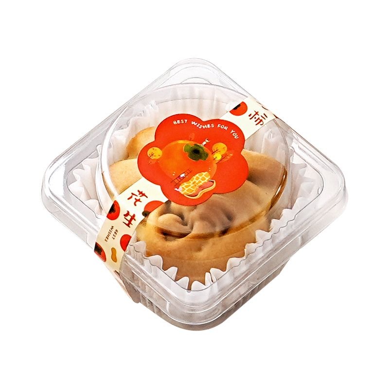 Ice skin mooncake packaging box, mung bean cake, yam pastry box, individual package, Cantonese mooncake packaging transparent blister box Item Picture
