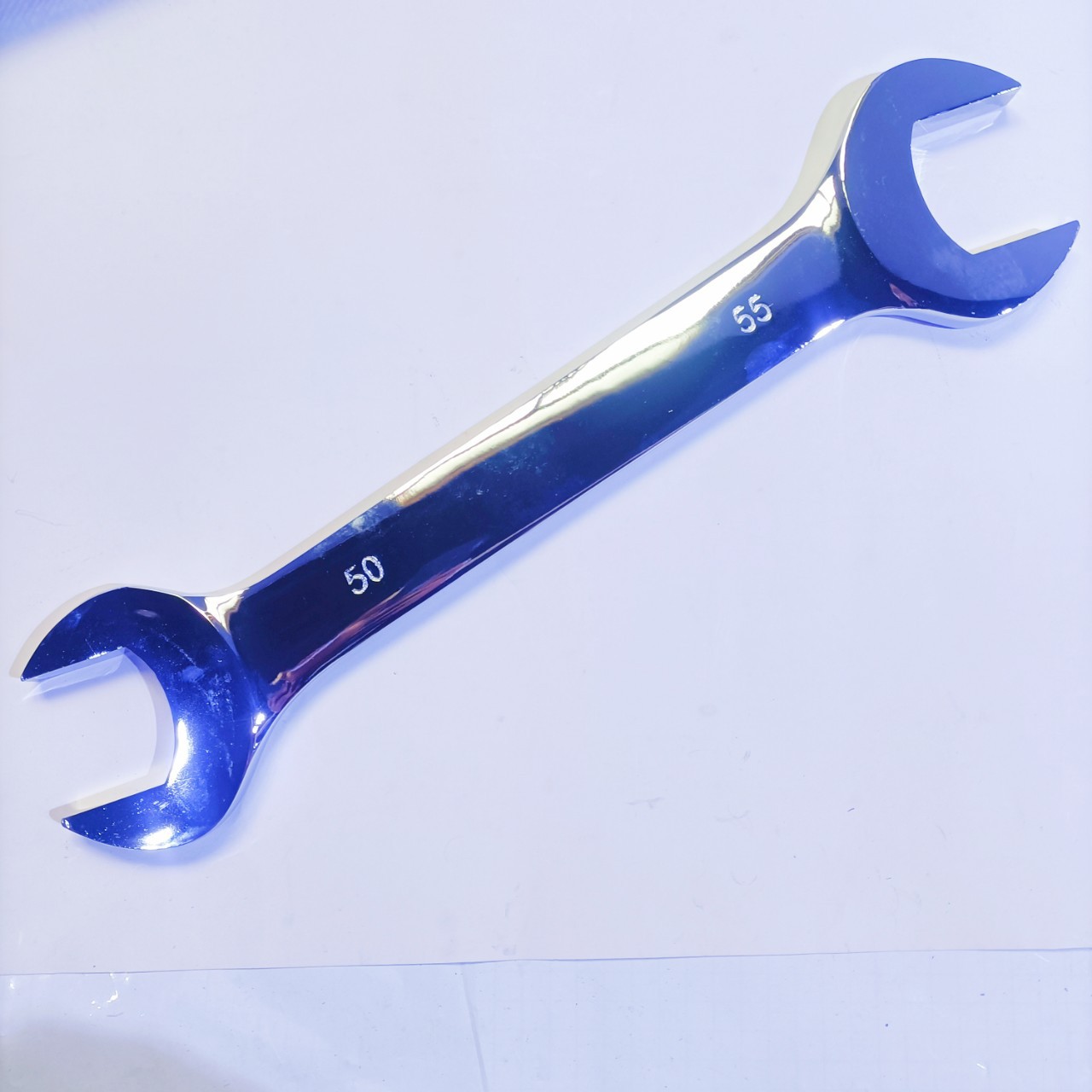 Linyi Hardware is in stock and supplies double-ended open-end wrenches of the Zhenggong brand with a mirror surface range of 5.5 to 80 details Picture