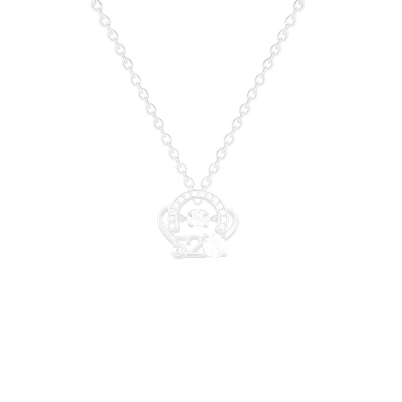 The Sweet Love 520 necklace is a versatile, light luxury and niche new collarbone chain with a design sense and a simple yet elegant pendant Item Picture