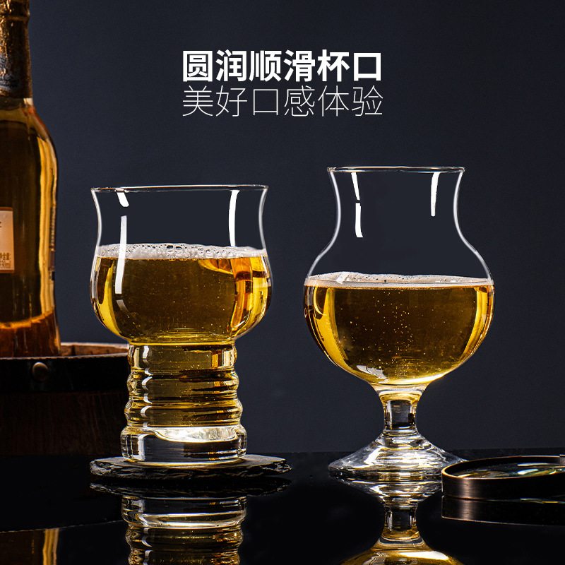 High-end craft beer mugs, high-end glass large-capacity popular beer mugs, large creative wheat draft beer cups Application Scenario