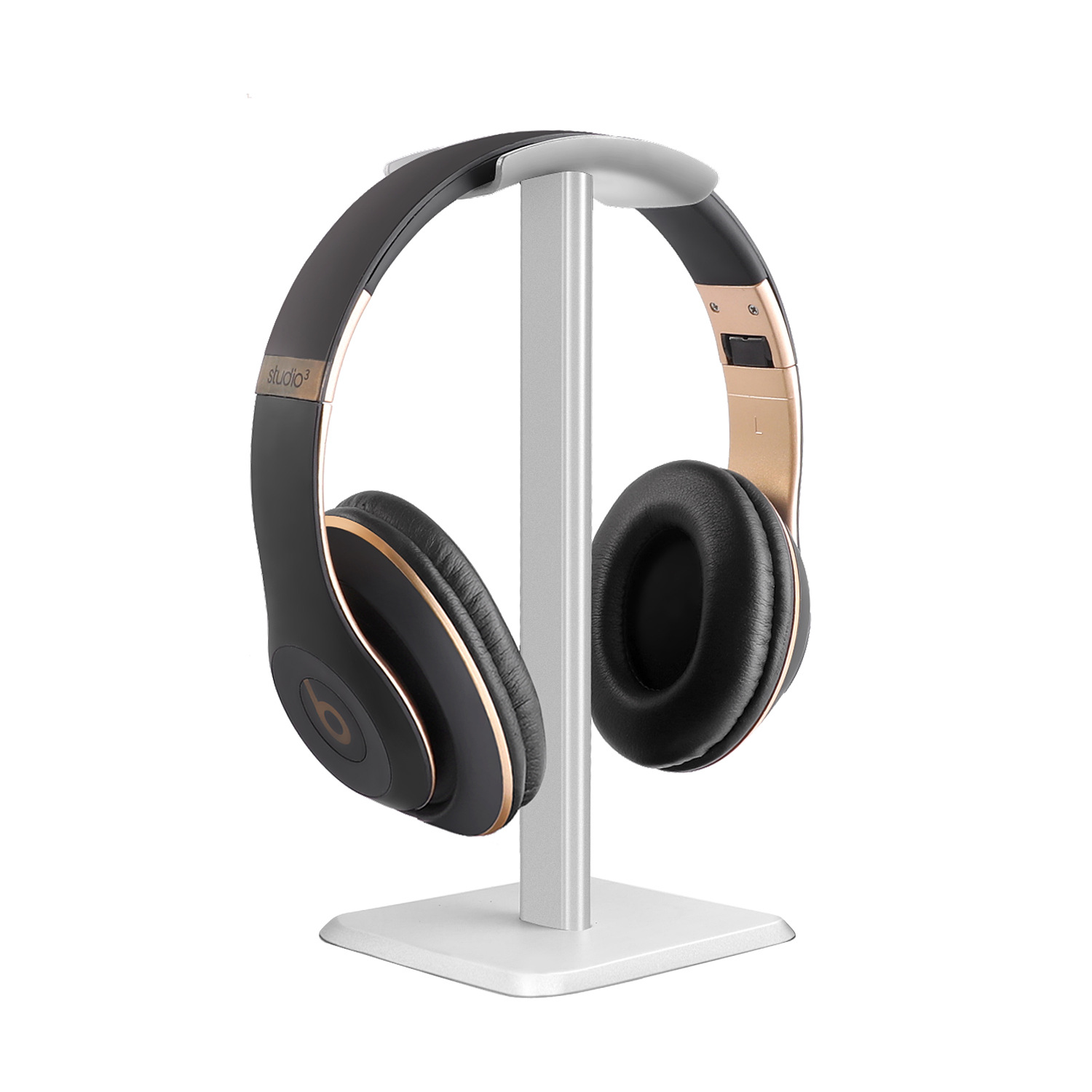 Headphone stand, over-ear Z6 bracket, gaming desktop headphone stand, storage, aluminum alloy headset display stand Application Scenario