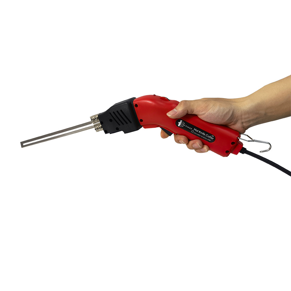 Yuge's new air-cooled electric heating knife, sponge foam pearl cotton extruded board hot cutting knife Application Scenario