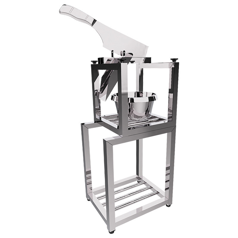 One piece of stainless steel sugarcane guillotine, sugarcane sectioning machine, sugarcane turning knife, fruit store setting up a stall to cut sugarcane racks Item Picture