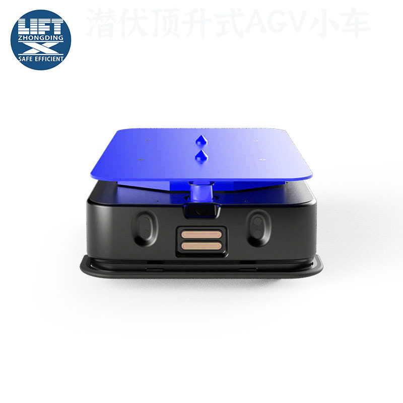 Submersible lifting AGV trolley, electric unmanned intelligent transport vehicle, small AGV lifting and handling robot Application Scenario