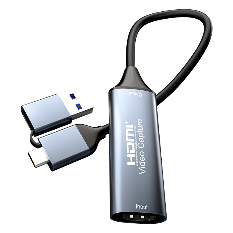 Usb-c to HDTV video capture card TYPE-C USB3.0 dual-head high-definition 4K60 game live streaming collector Application Scenario