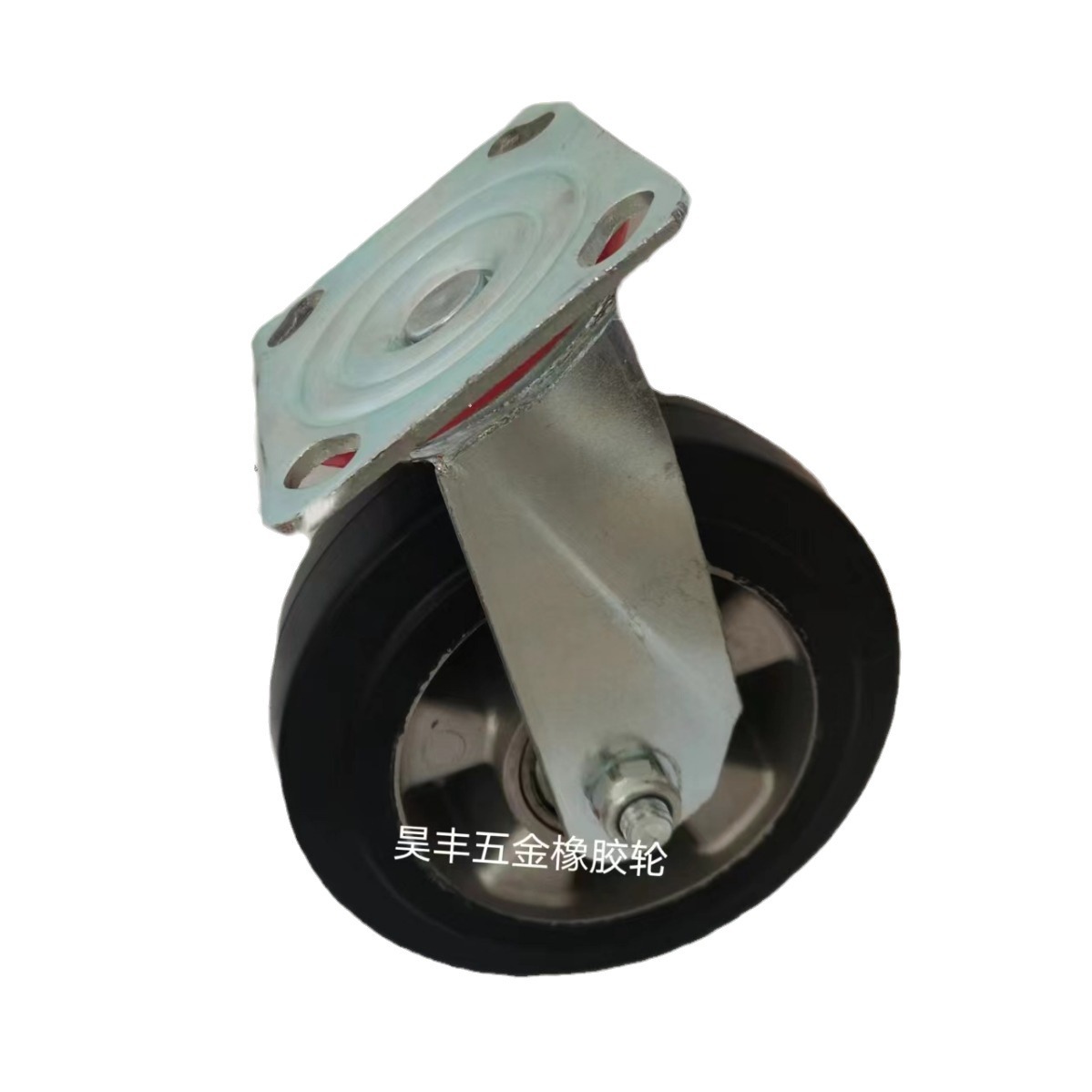 Factory direct sales of 5 - to 10-inch high-quality high-elasticity aluminum core rubber wheels. Trolley wheel Application Scenario
