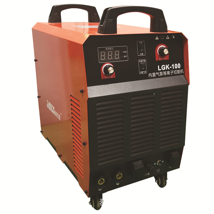 The LGK-100 Marine plasma cutting machine is equipped with an internal air pump and does not require an external air source. It is a 440V plasma cutting machine Item Picture