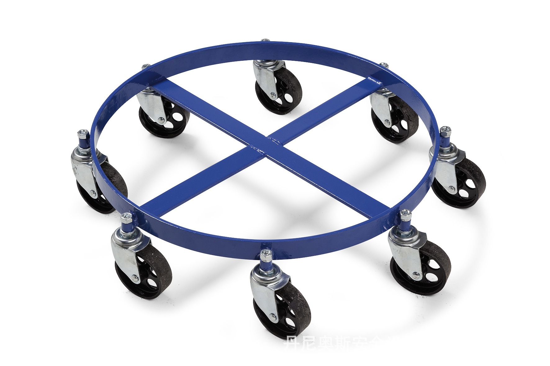 DENIOS round drum translation trolley handling base universal wheels anti-seepage leakage pallet oil drum base factory direct sales undefined
