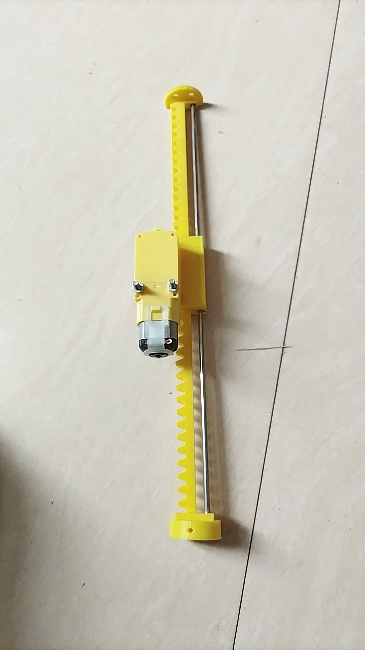 TT motor rack and pinion lifting structure 3d printed accessories, handcrafted accessories undefined