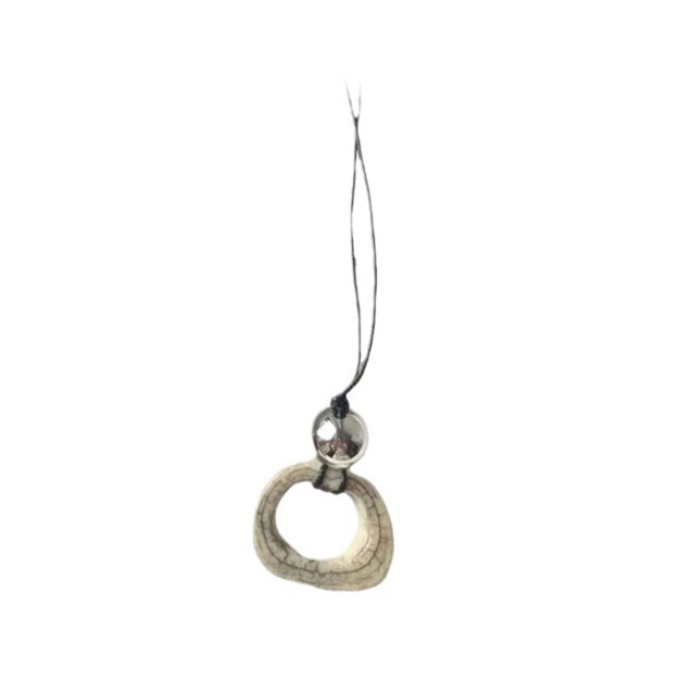 A niche design sense geometric square long pendant necklace for women, simple ethnic style, retro and versatile neck chain, collarbone chain Item Picture